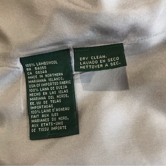 Ralph Lauren Grey Tweed Wool Jacket with Hood - Picture 6 of 7